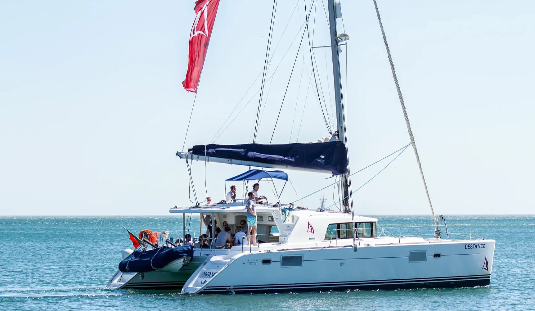 Lagoon 440 · Desta Vez · en navigation