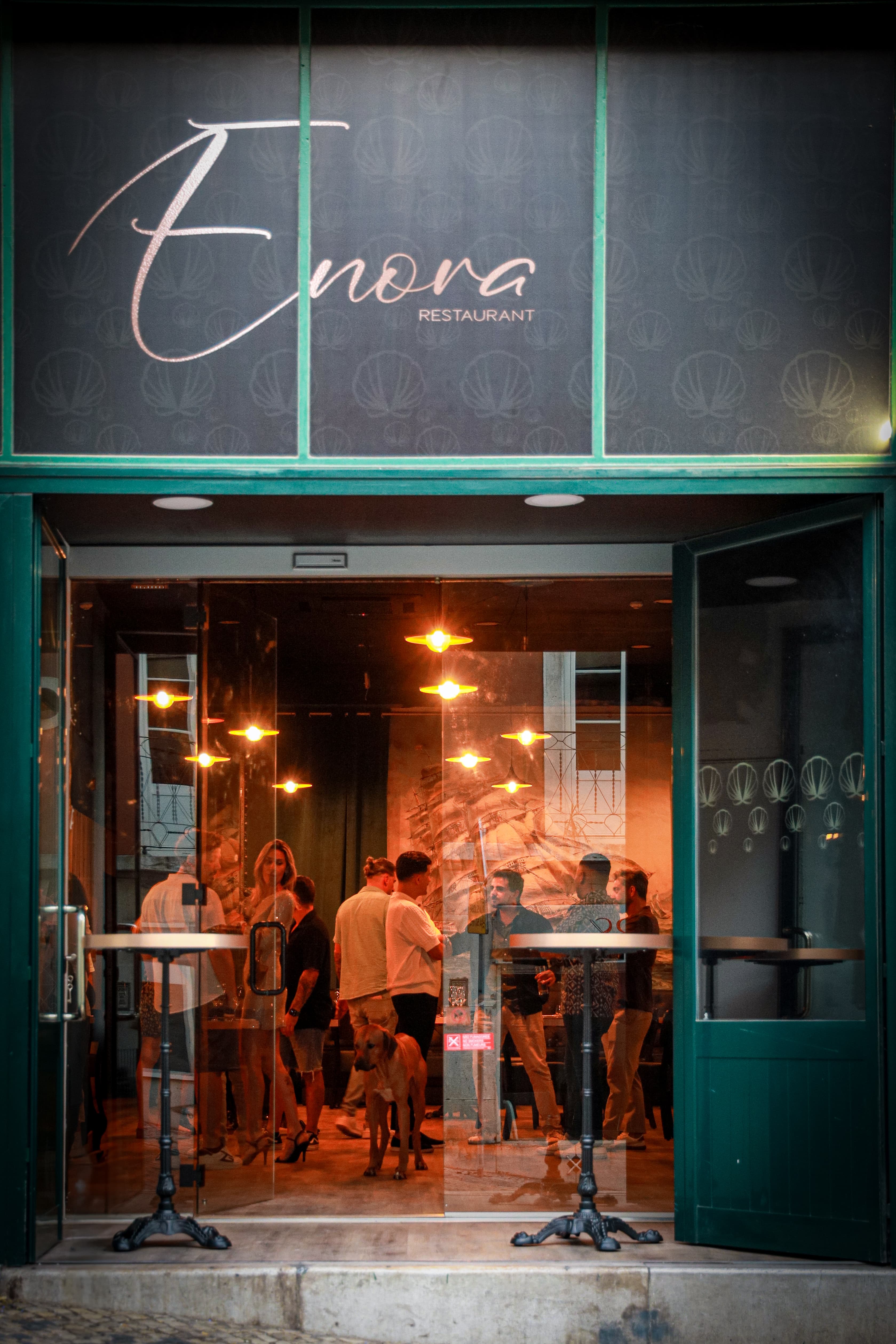La salle du restaurant Enora