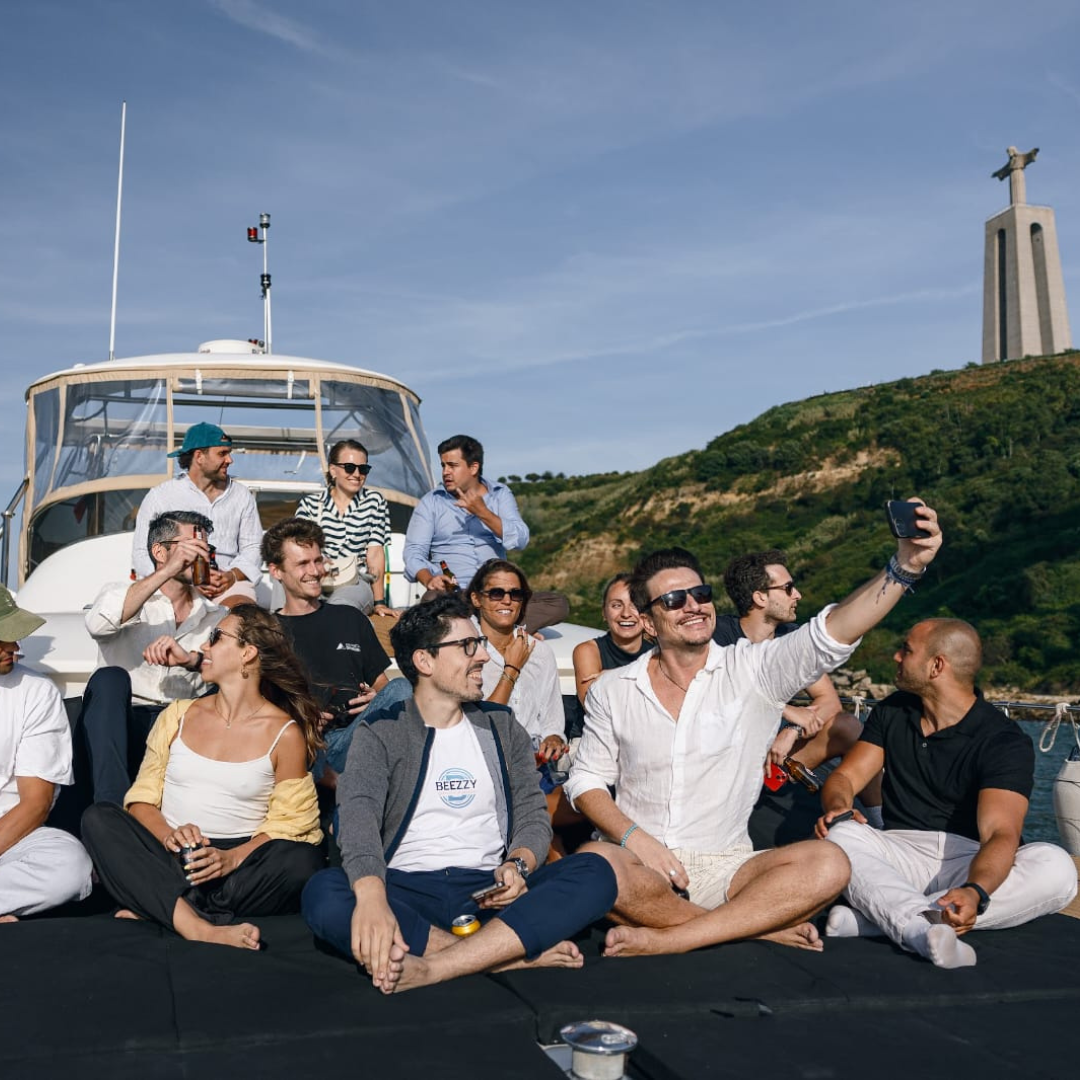 Private boat in Lisbon
