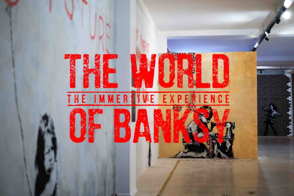 Retrospective sur Bansky Lisbonne Musée jour de pluie
