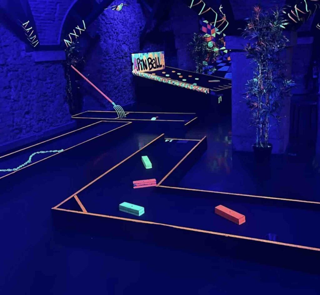 Affrontez vos amis au Mini Golf Indoor Lisboa