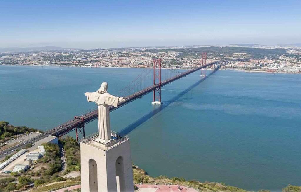 Cristo Rei above the Tagus