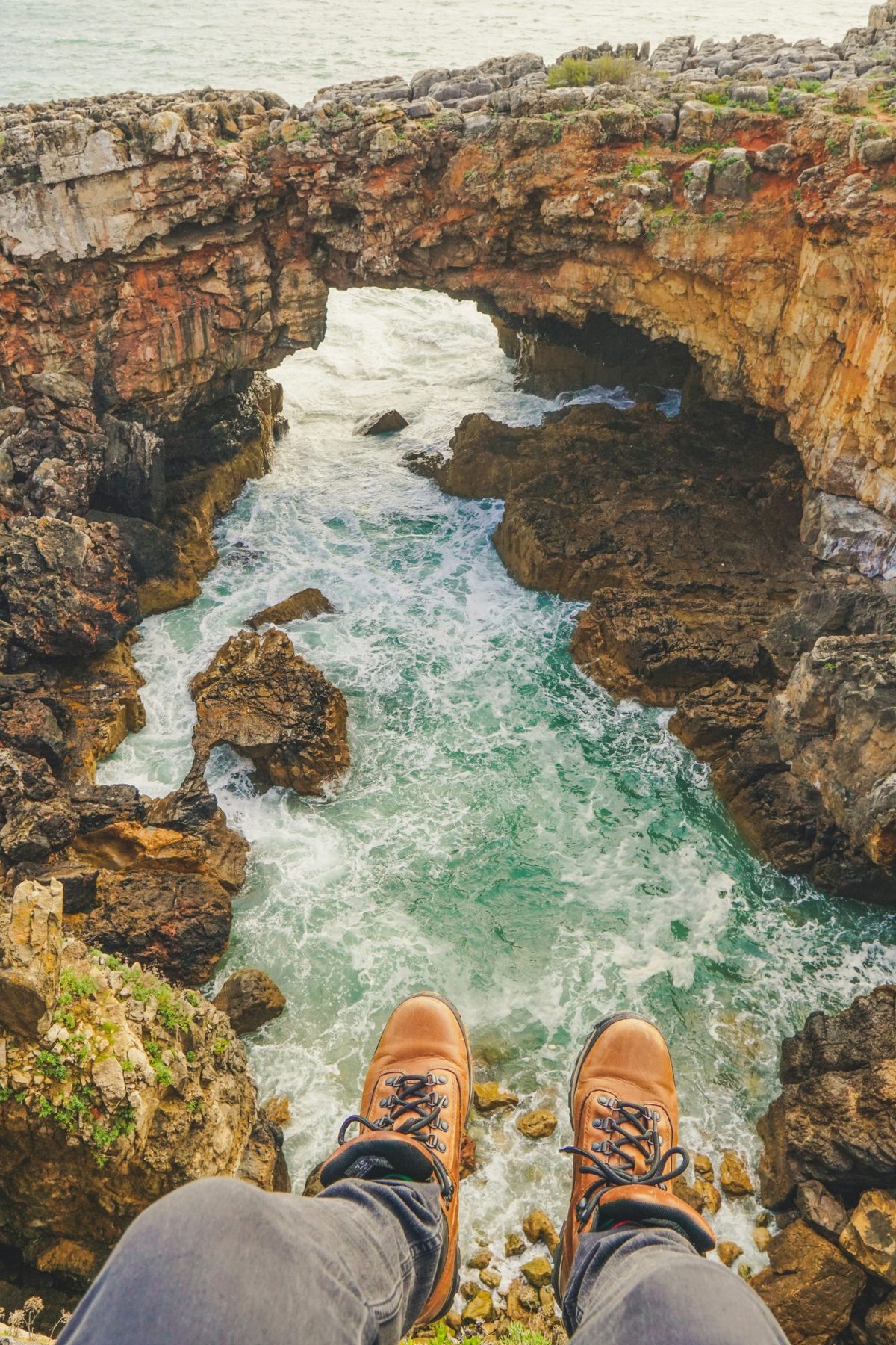 Atlantic cliffs near Cascais