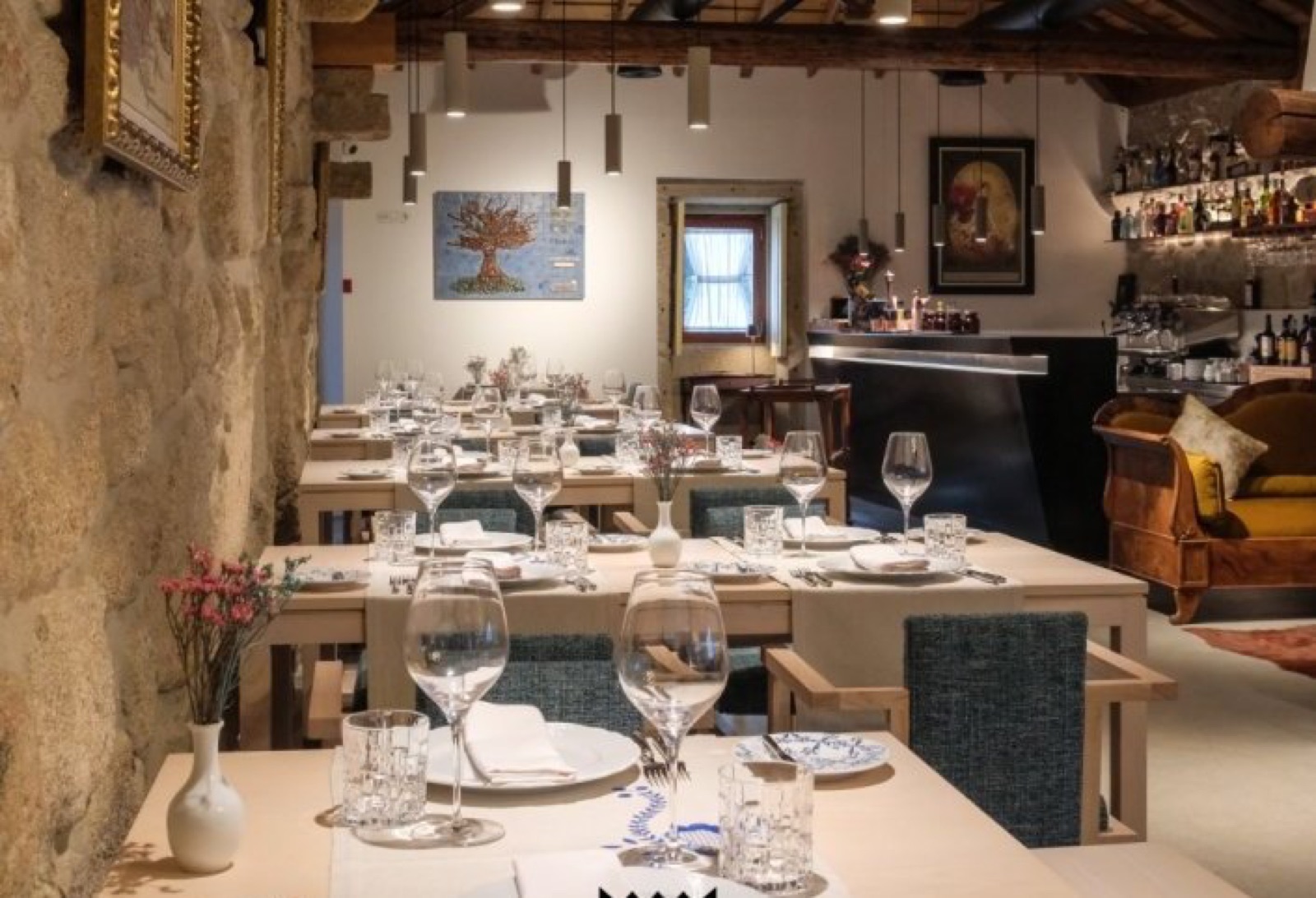 Intérieur du PIMM’s Restaurante à Ponte de Lima