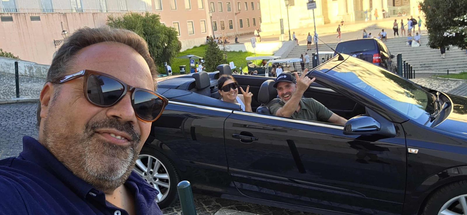 Cabriolet pour une excursion depuis Lisbonne