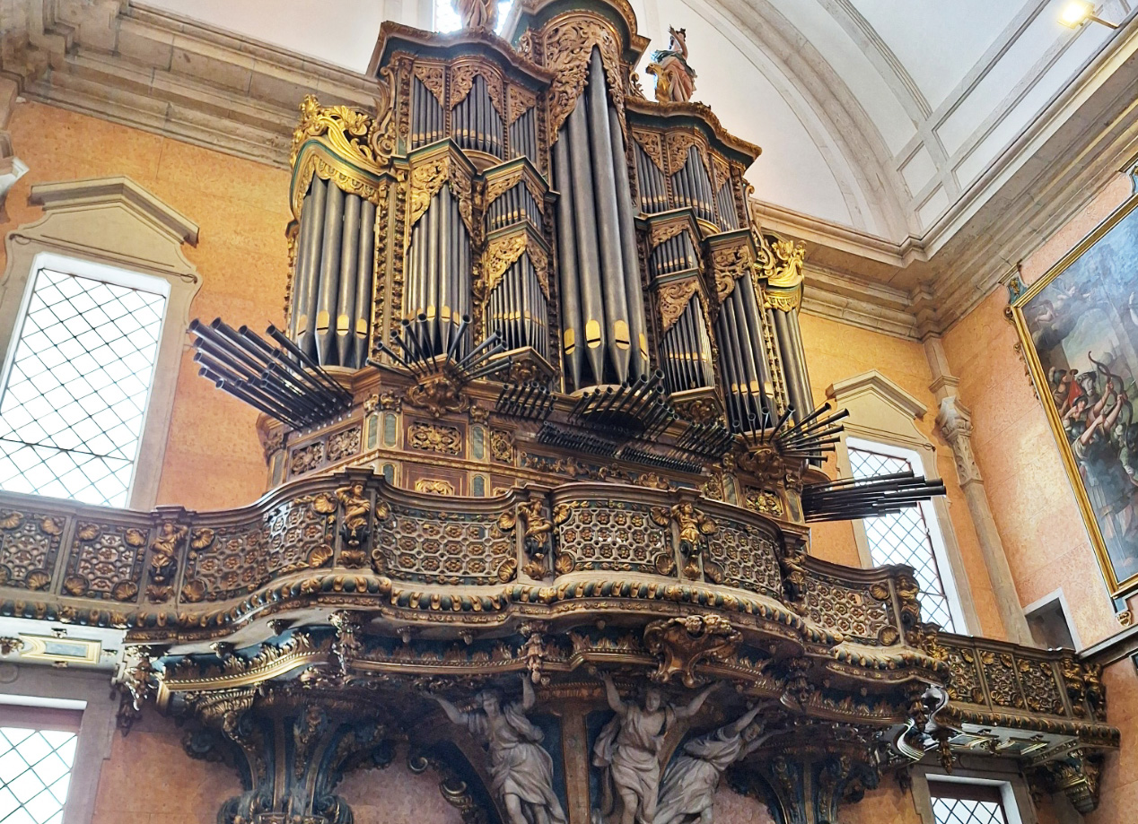 L’orgue de São Vicente de Fora à Lisbonne